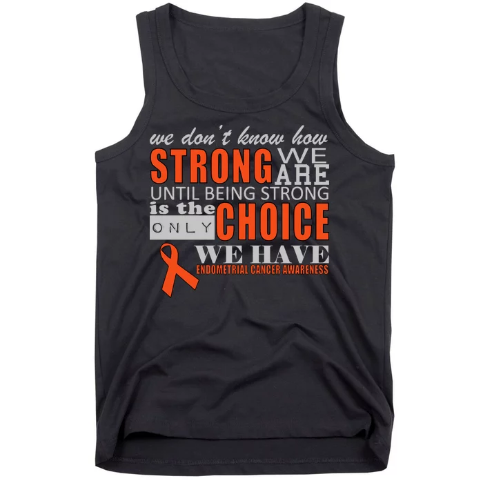 Endometrial Cancer Awareness Tank Top