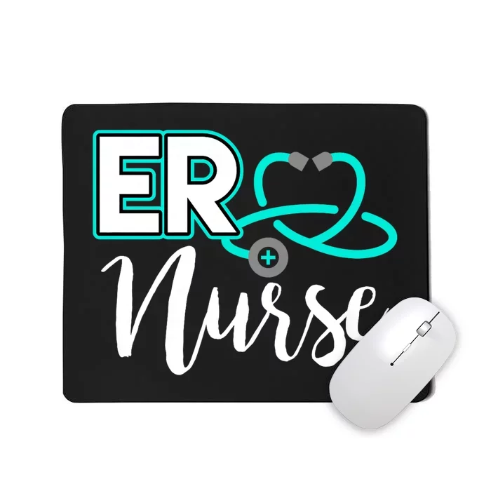 Er Nurse Emergency Room Medical Nursing School Nurse Day Mousepad