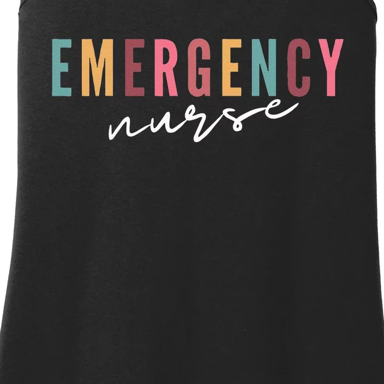 ER Nurse Emergency Room Nurse School Women Nursing Ladies Essential Tank