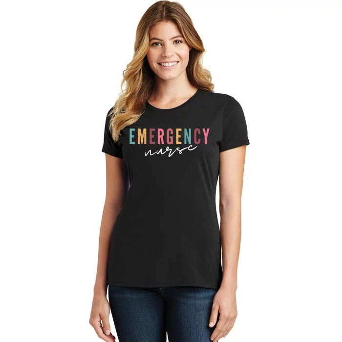 ER Nurse Emergency Room Nurse School Women Nursing Women's T-Shirt