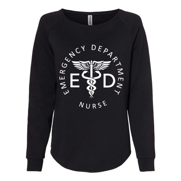 Emergency Nurse ED Nurse ER Emergency Department Nurse Week Womens California Wash Sweatshirt