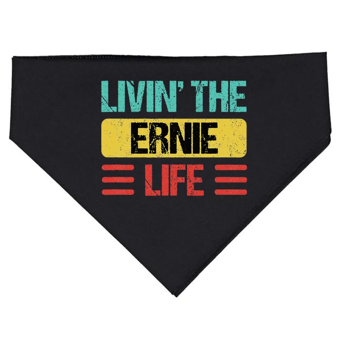 Ernie Name USA-Made Doggie Bandana