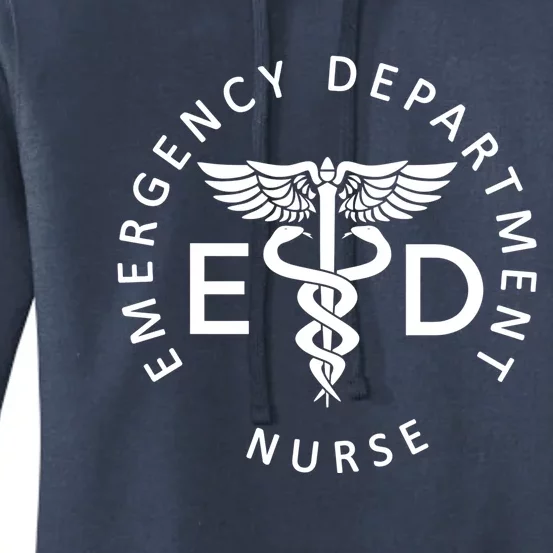 Emergency Nurse Ed Nurse Er Emergency Departt Nurse Week Gift Women's Pullover Hoodie