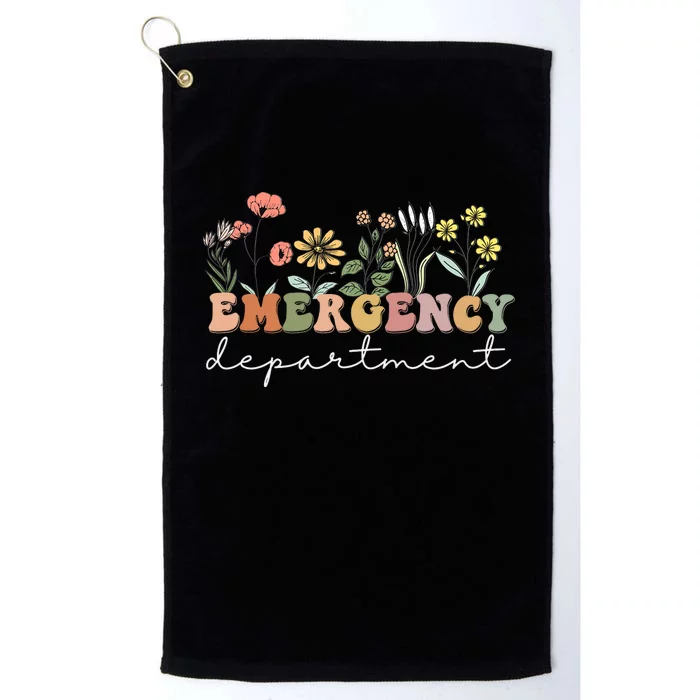 Er Nurse Emergency Department Emergency Room Healthcare Platinum Collection Golf Towel