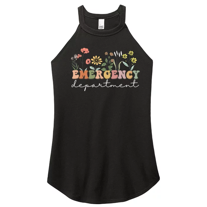 Er Nurse Emergency Department Emergency Room Healthcare Women’s Perfect Tri Rocker Tank