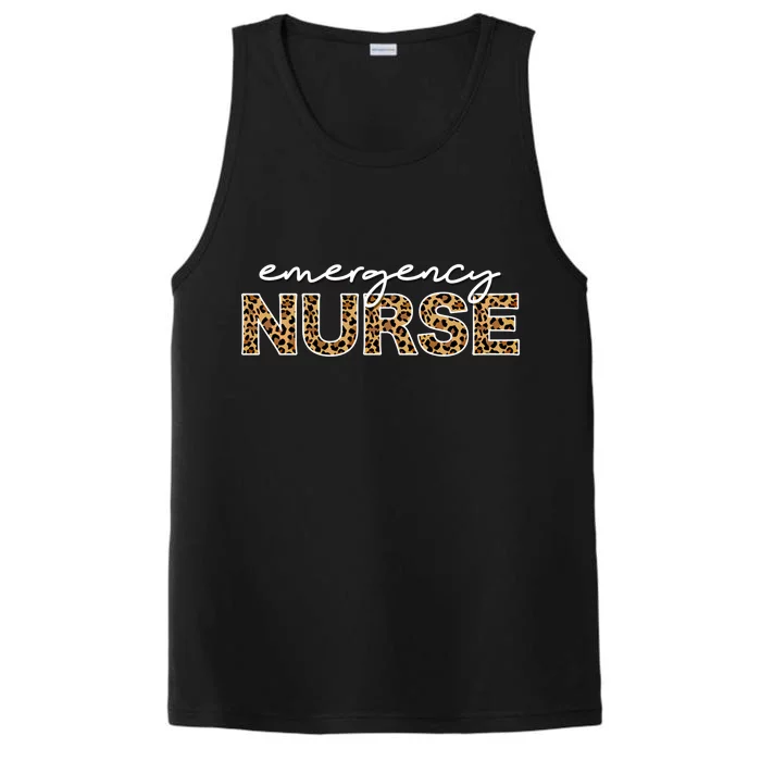 Emergency Nurse Er Nurse Er Nursing Gift Performance Tank