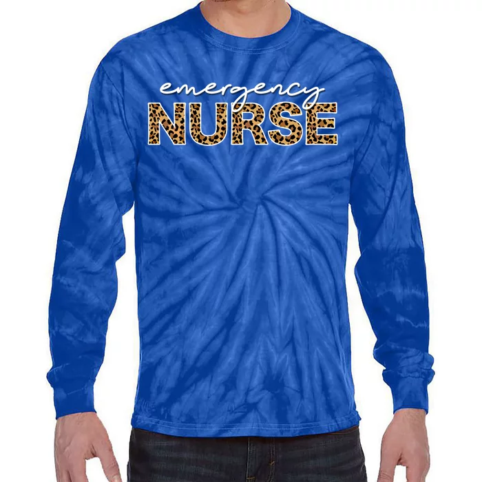 Emergency Nurse Er Nurse Er Nursing Gift Tie-Dye Long Sleeve Shirt