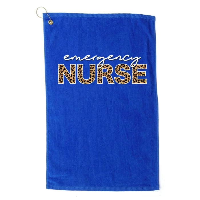 Emergency Nurse Er Nurse Er Nursing Gift Platinum Collection Golf Towel