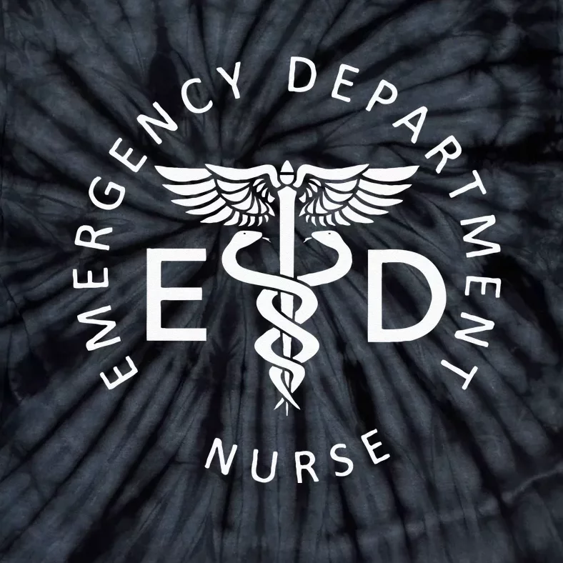 Emergency Nurse ED Nurse ER Emergency Department Nurse Week Tie-Dye T-Shirt