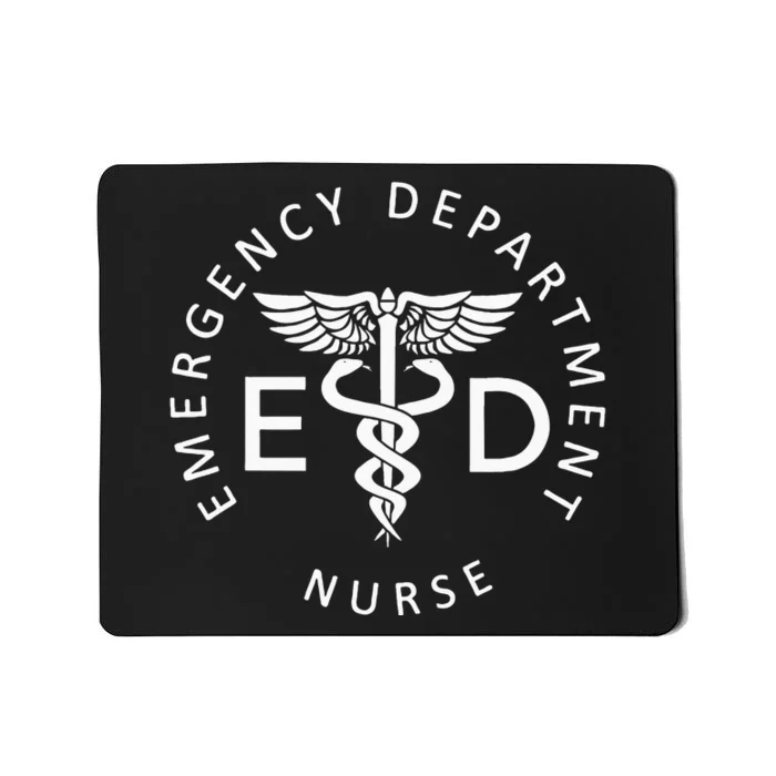 Emergency Nurse ED Nurse ER Emergency Department Nurse Week Mousepad