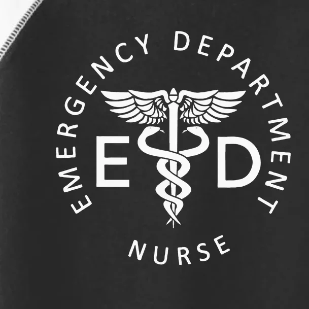 Emergency Nurse ED Nurse ER Emergency Department Nurse Week Toddler Fine Jersey T-Shirt