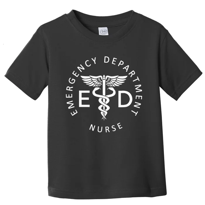 Emergency Nurse ED Nurse ER Emergency Department Nurse Week Toddler T-Shirt