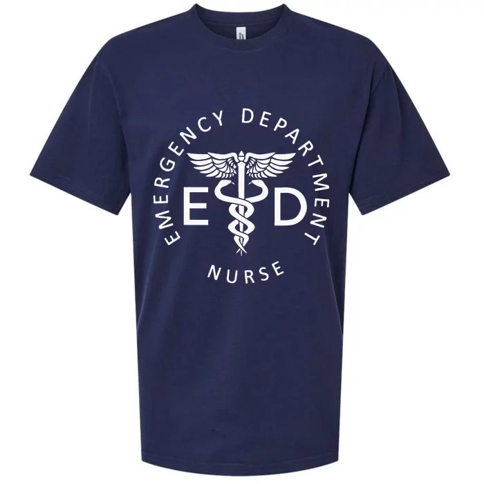 Emergency Nurse ED Nurse ER Emergency Department Nurse Week Sueded Cloud Jersey T-Shirt