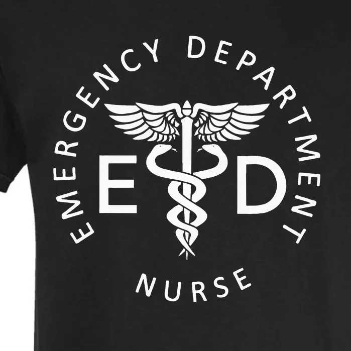 Emergency Nurse ED Nurse ER Emergency Department Nurse Week Garment-Dyed Heavyweight T-Shirt