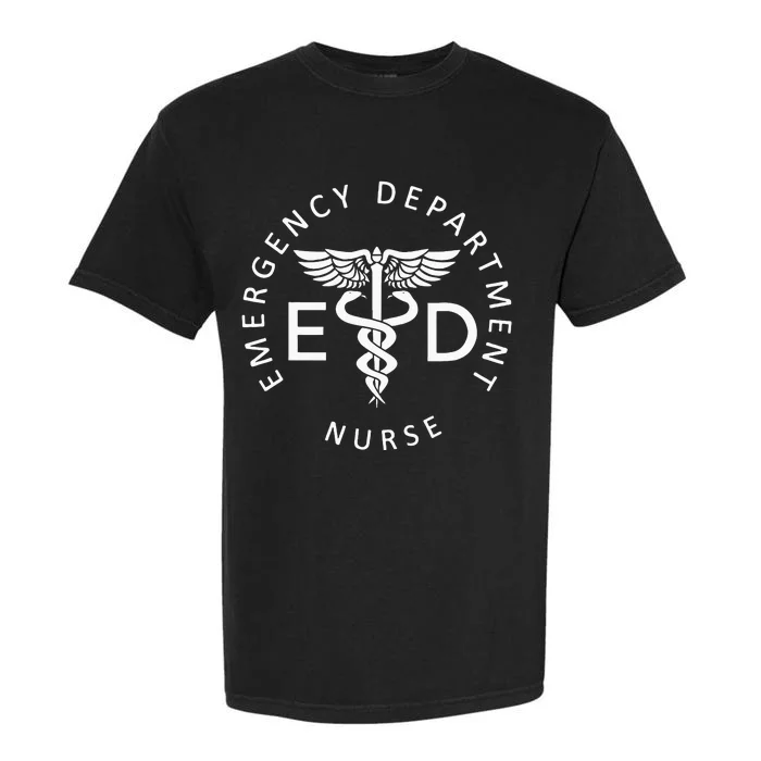 Emergency Nurse ED Nurse ER Emergency Department Nurse Week Garment-Dyed Heavyweight T-Shirt