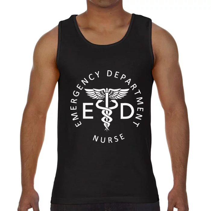 Emergency Nurse ED Nurse ER Emergency Department Nurse Week Comfort Colors® Tank Top