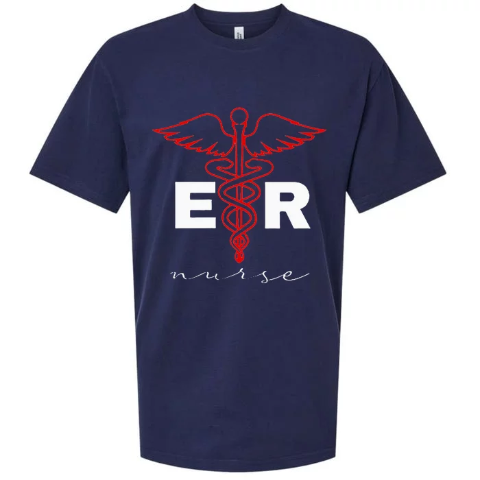 Er Nurse Emergency Department Registered Nurses Week Sueded Cloud Jersey T-Shirt