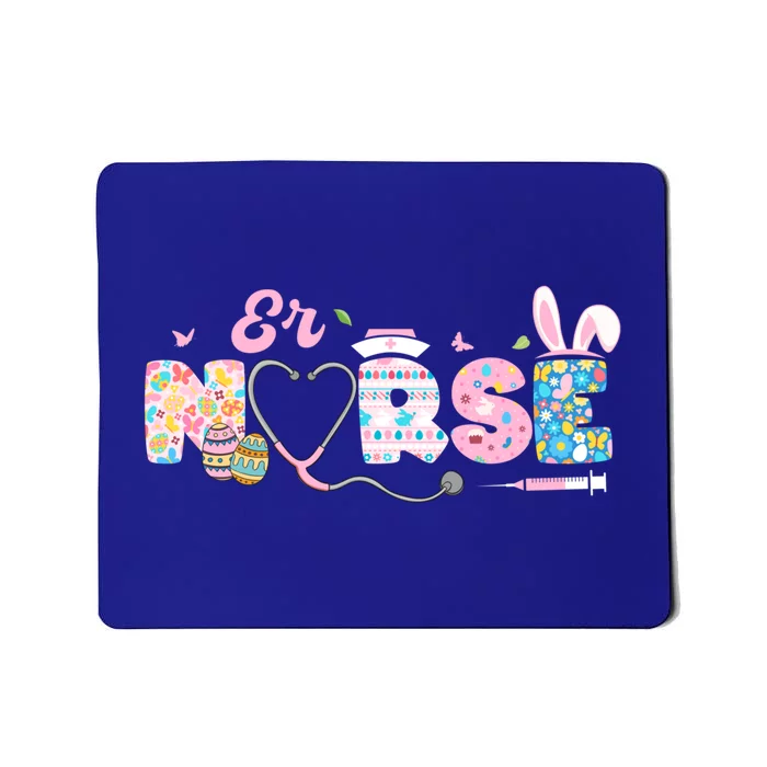 Er Nurse Easter Bunny Easter Egg Stethoscope Nurse Easter Gift Mousepad