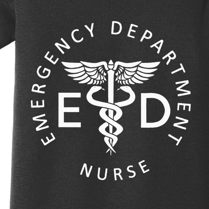 Emergency Nurse ED Nurse ER Emergency Department Nurse Week Baby Bodysuit