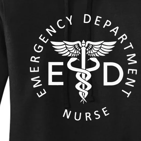 Emergency Nurse ED Nurse ER Department Week Women's Pullover Hoodie