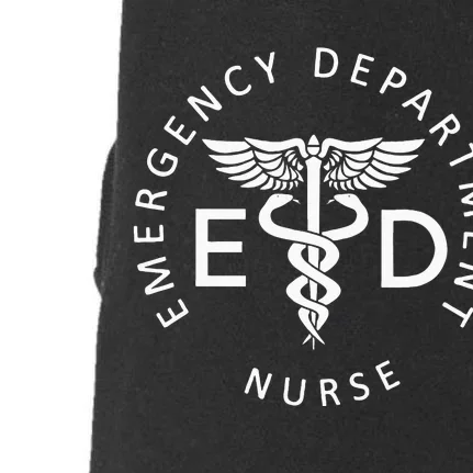 Emergency Nurse ED Nurse ER Emergency Department Nurse Week Doggie 3-End Fleece Hoodie