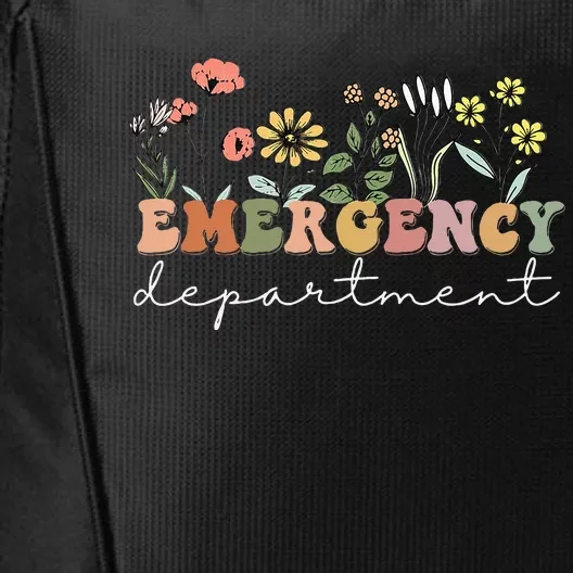 Er Nurse Emergency Department Emergency Room Healthcare City Backpack