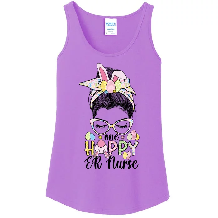 Emergency Nurse Easter Bunny Er Nurse Easter Day Gift Ladies Essential Tank