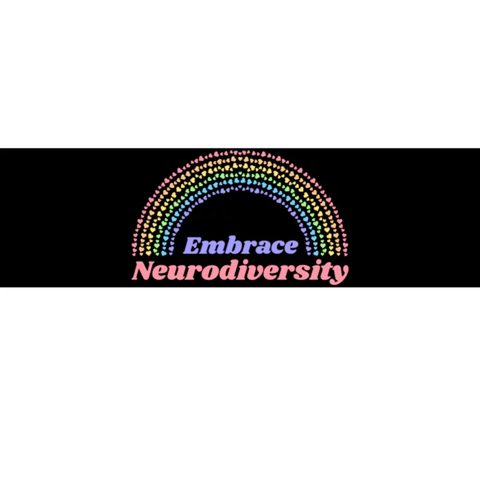 Embrace Neurodiversity Bumper Sticker