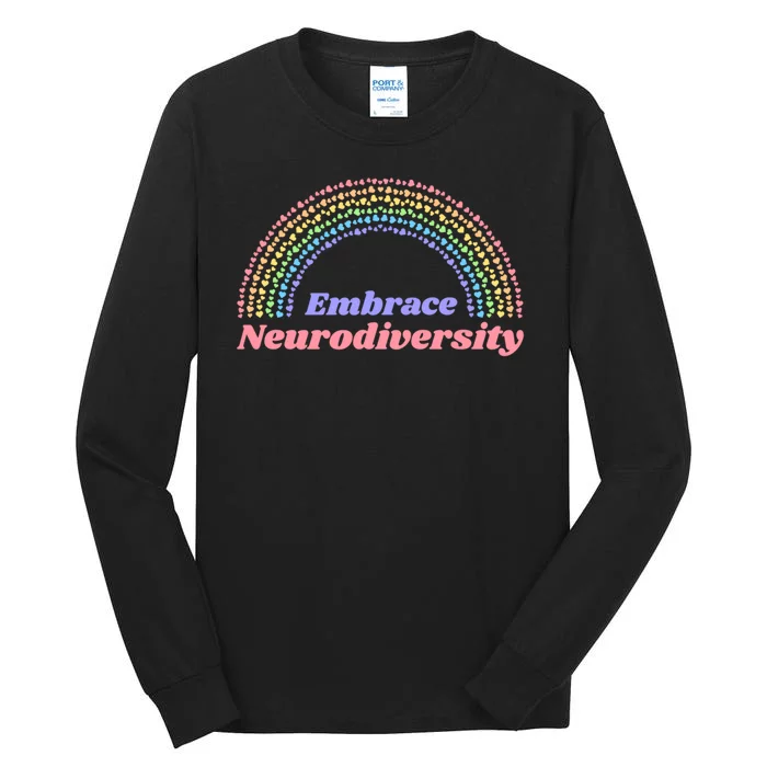 Embrace Neurodiversity Tall Long Sleeve T-Shirt