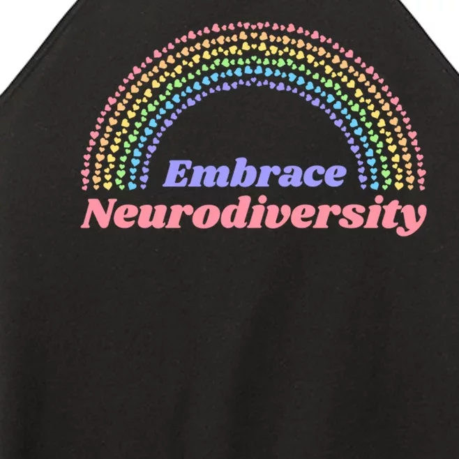 Embrace Neurodiversity Women’s Perfect Tri Rocker Tank