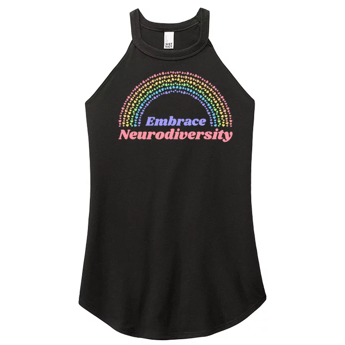 Embrace Neurodiversity Women’s Perfect Tri Rocker Tank