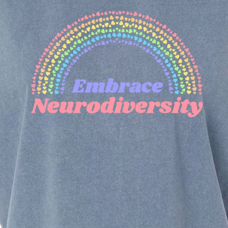 Embrace Neurodiversity Garment-Dyed Women's Muscle Tee