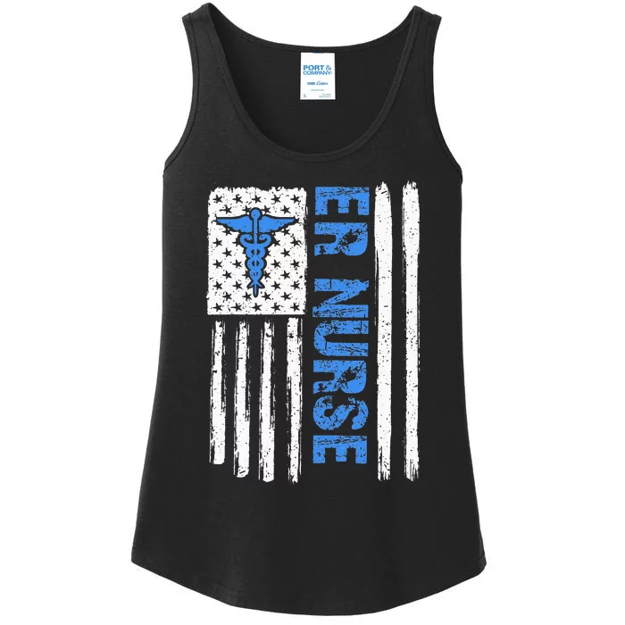 ER Nurse Emergency Room Nurse Ladies Essential Tank