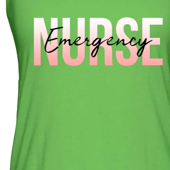 Er Nurse Emergency Room Nurse Registered Nurse Gift Ladies Essential Flowy Tank