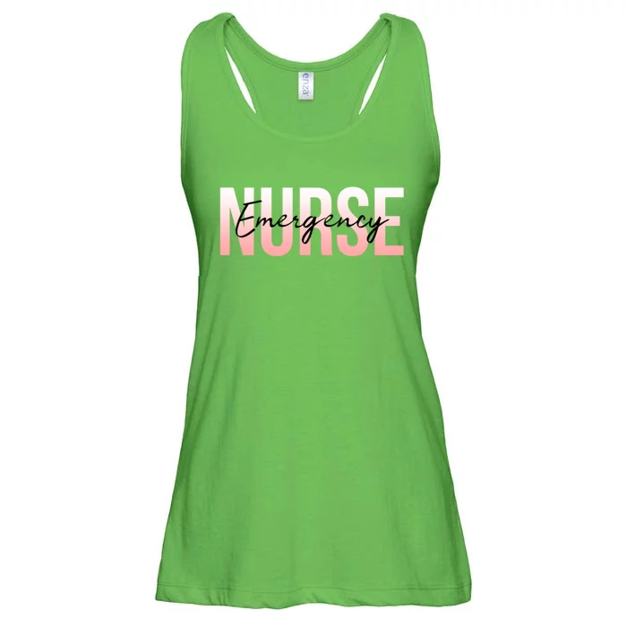 Er Nurse Emergency Room Nurse Registered Nurse Gift Ladies Essential Flowy Tank