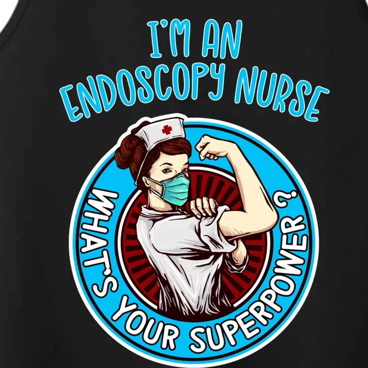 Endoscopy Nurse Funny Gift Nursing Gift Performance Tank