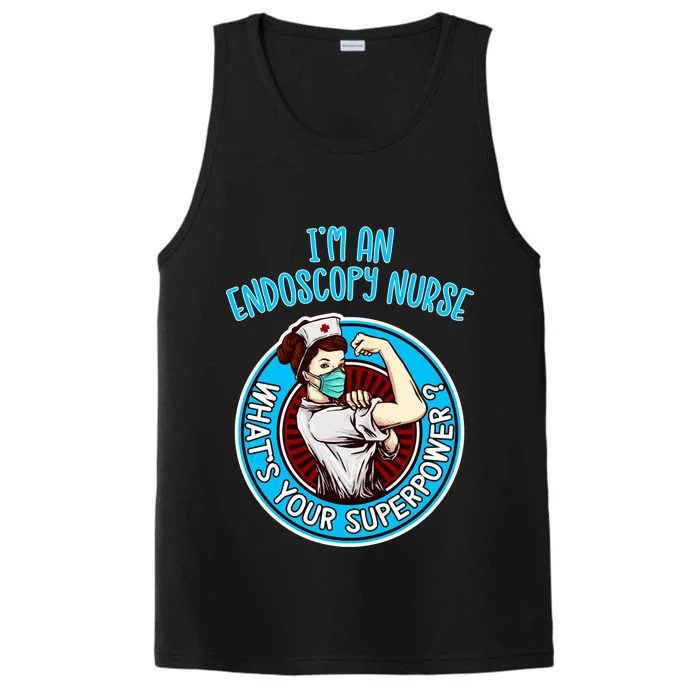 Endoscopy Nurse Funny Gift Nursing Gift Performance Tank