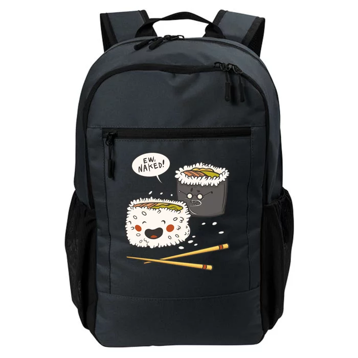 Ew Naked Funny Sushi Daily Commute Backpack