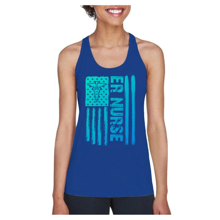 Er Nurse Gift Women's Racerback Tank