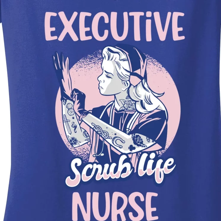 Executive Nursing Gift Women's V-Neck T-Shirt