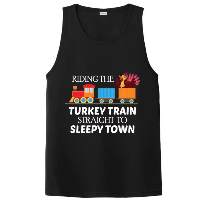 Expert Napper Gravy Lovers Turkey Feast Turkey Train Meaningful Gift Performance Tank