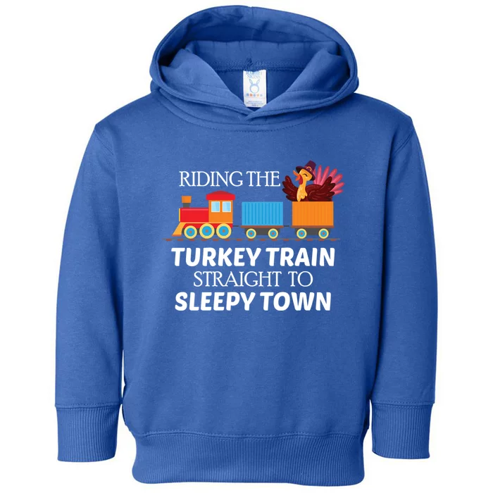 Expert Napper Gravy Lovers Turkey Feast Turkey Train Meaningful Gift Toddler Hoodie