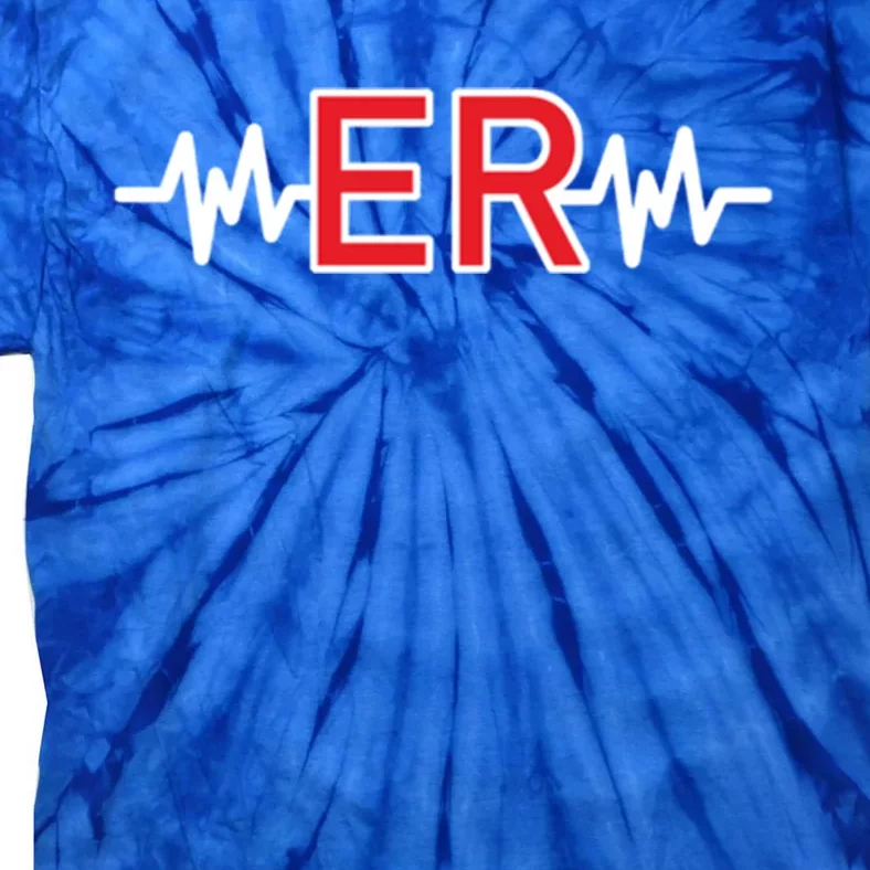 Er Nurse Gift For Emergency Room Rn Lvn Emt Doctor Cute Gift Tie-Dye T-Shirt