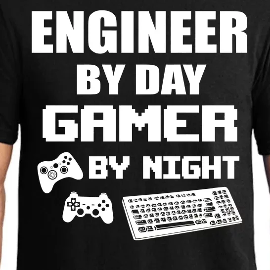 Engineer By Day Gamer By Night Pajama Set