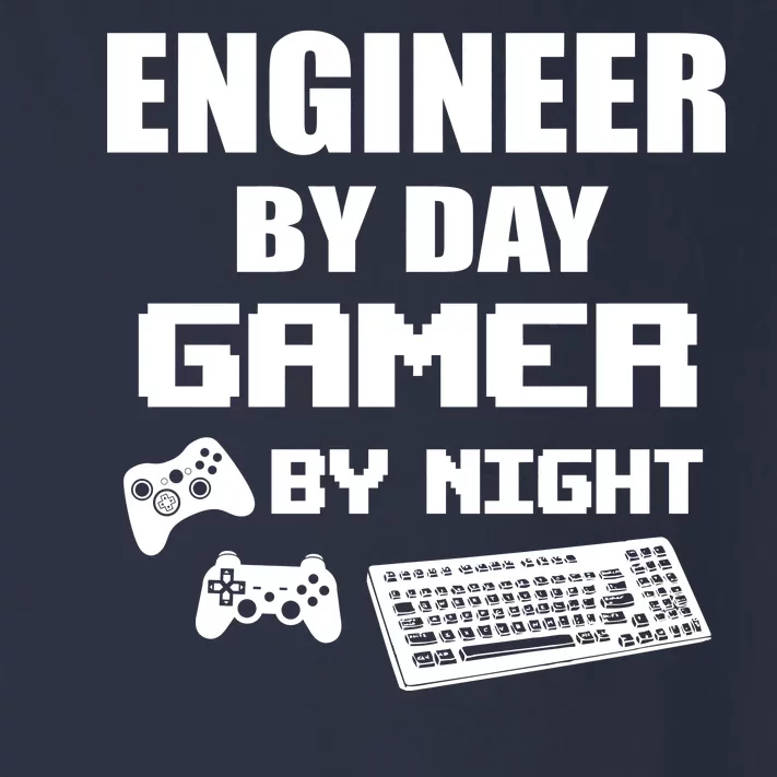 Engineer By Day Gamer By Night Toddler Long Sleeve Shirt