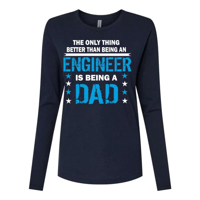 Engineer Dad Womens Cotton Relaxed Long Sleeve T-Shirt