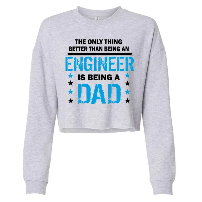 Engineer Dad Cropped Pullover Crew