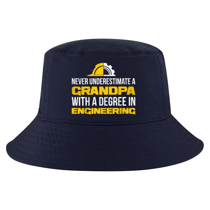 Engineer Grandpa Cool Comfort Performance Bucket Hat