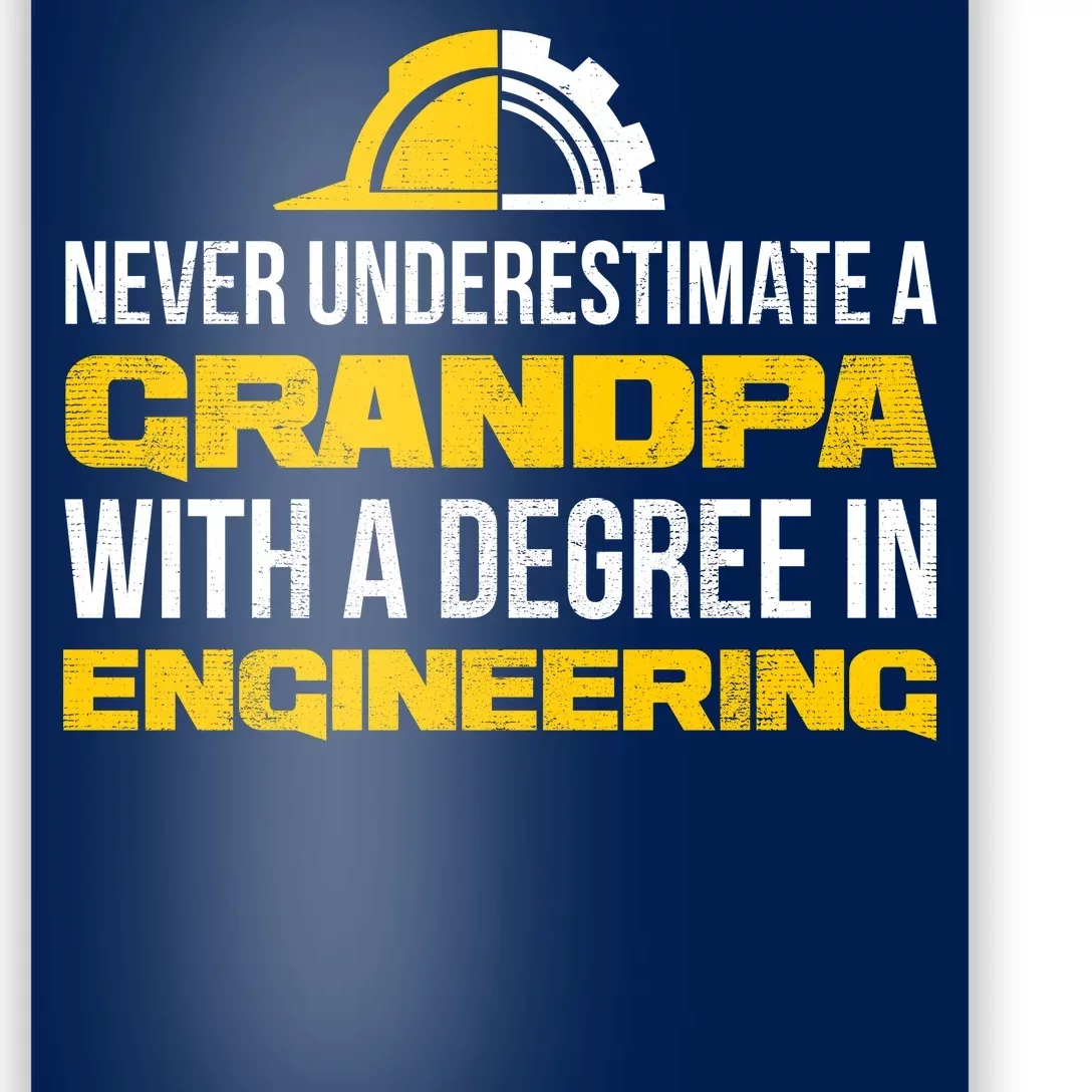 Engineer Grandpa Poster