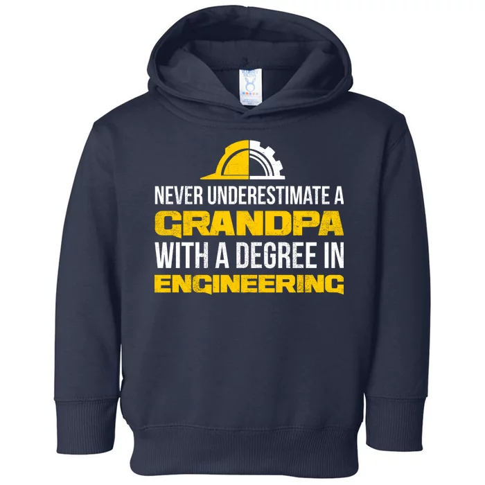 Engineer Grandpa Toddler Hoodie